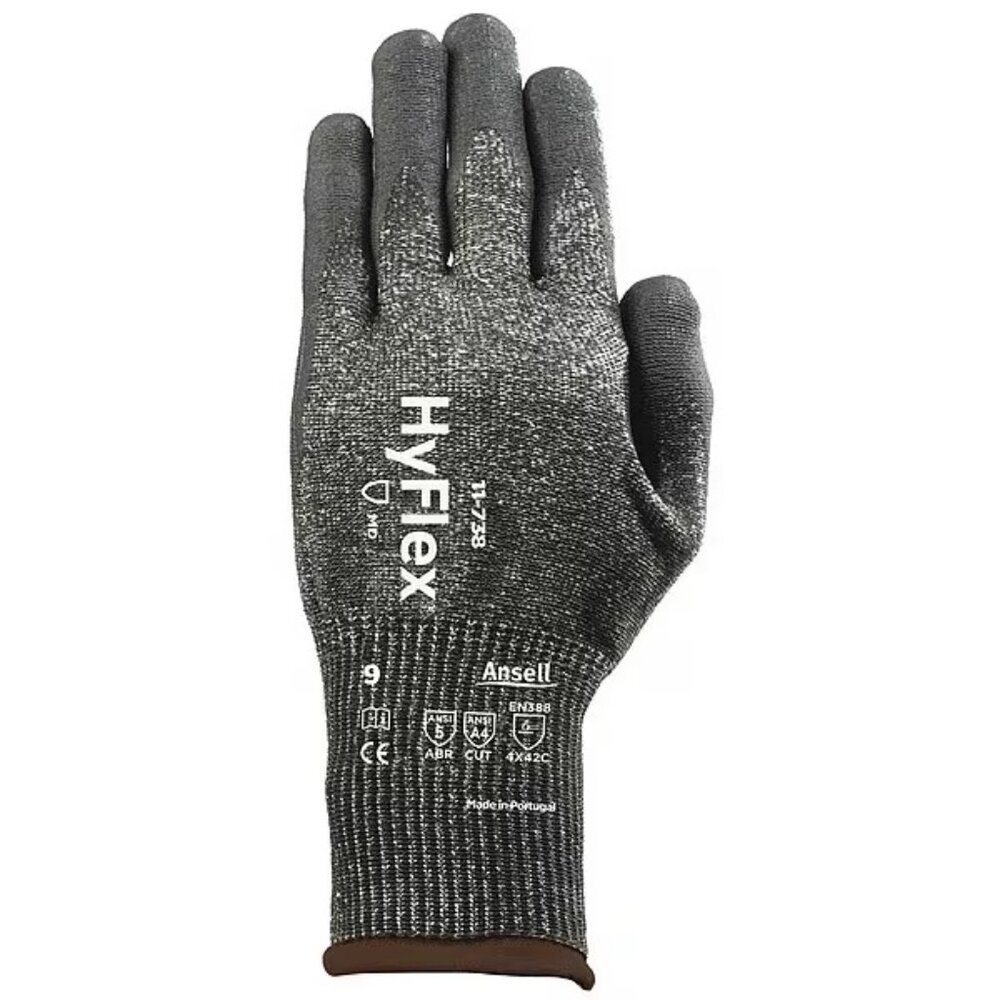 Ansell Hyflex gloves size 9 (11-738)